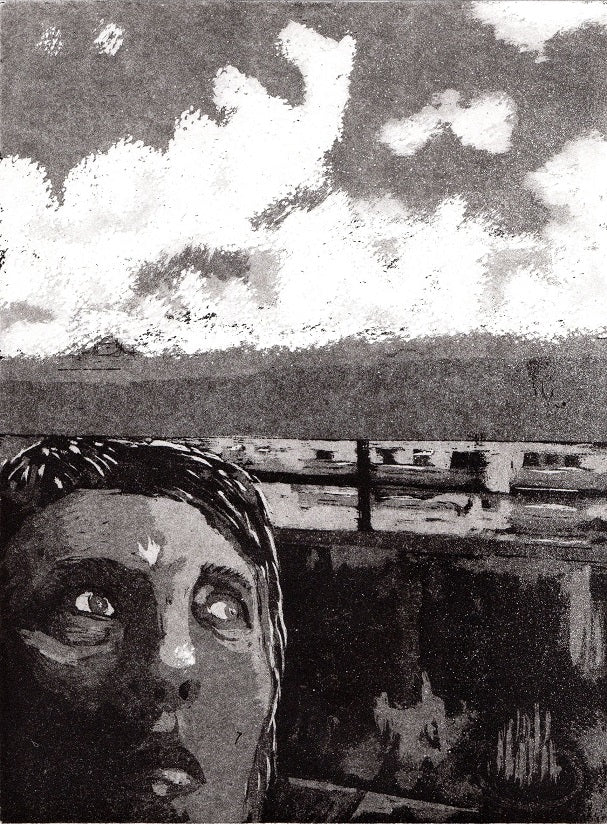 Autoportrait au balcon