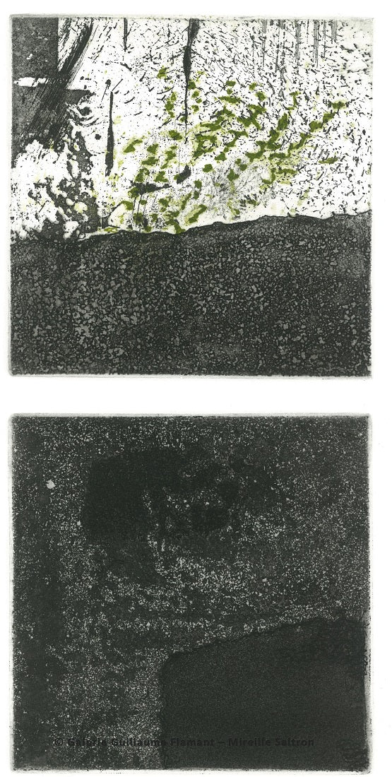 Vert de Bitume, die Mauer