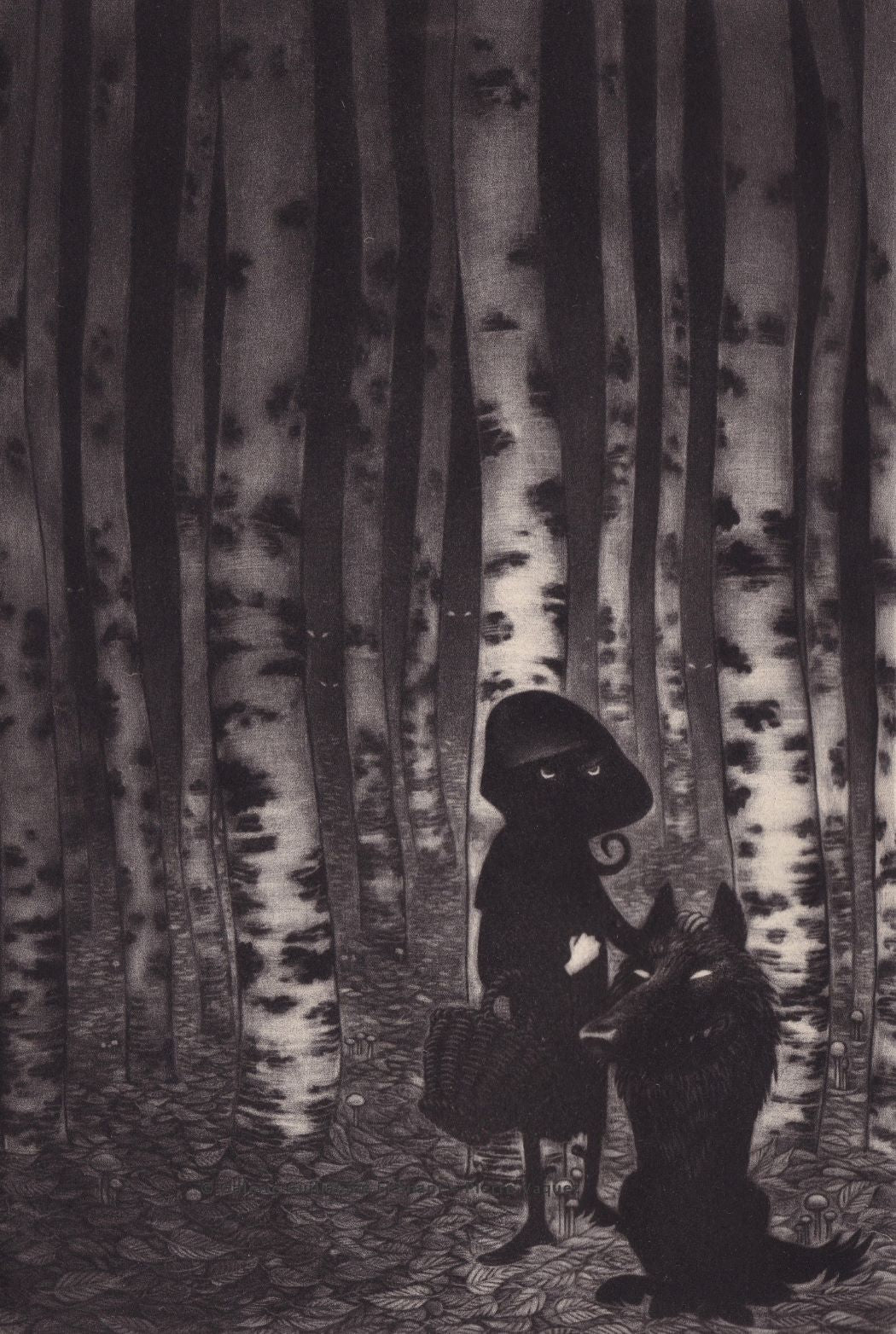 Le petit chaperon noir
